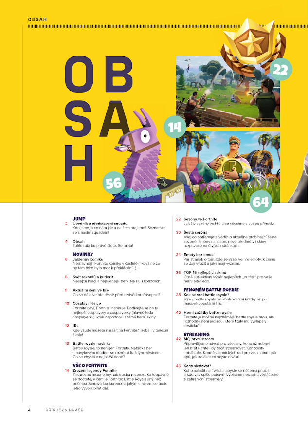 Úkázková stránka - obsah 1