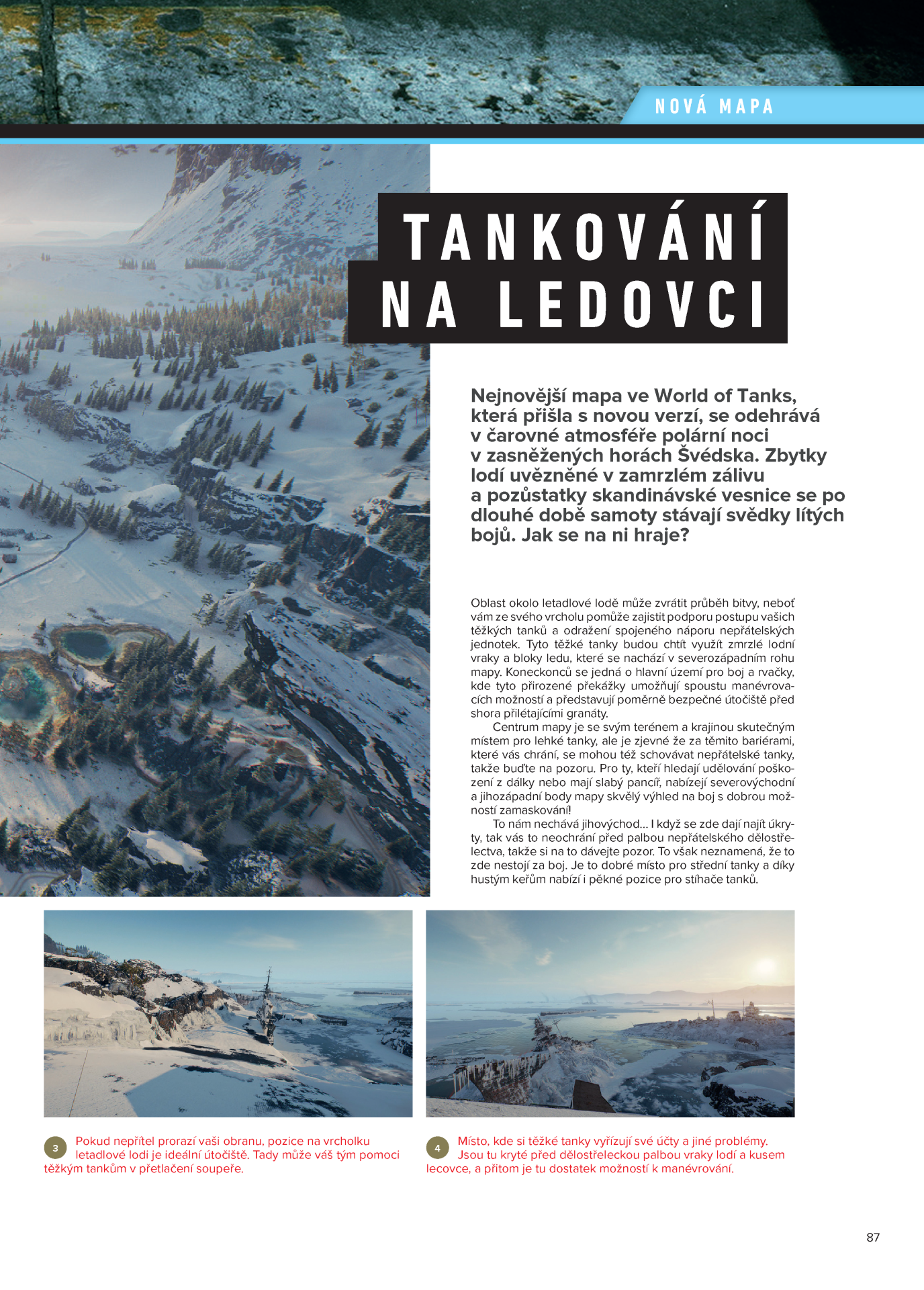 Úkázková stránka - tankování na ledovci 2